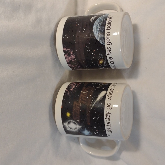 Two Star Trek Mugs by Kilncraft England - Picture 3 of 4